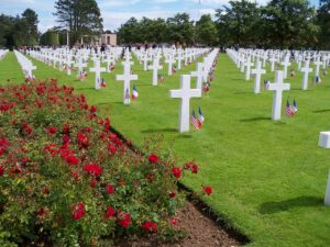 War Cemetery Omaha Beach